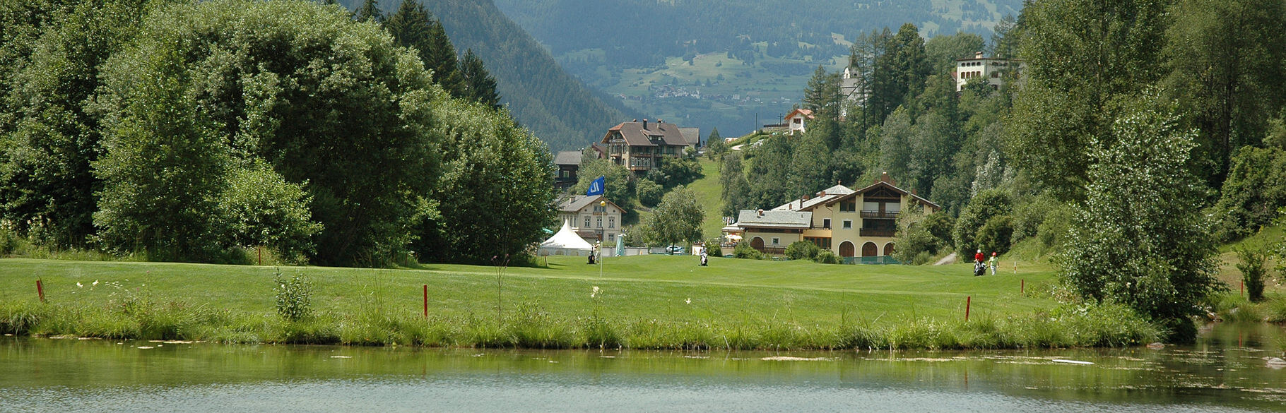 Golfplatz Alvaneu Bad Ausblick Golfplatz Alvaneu Bad Ausblick.
