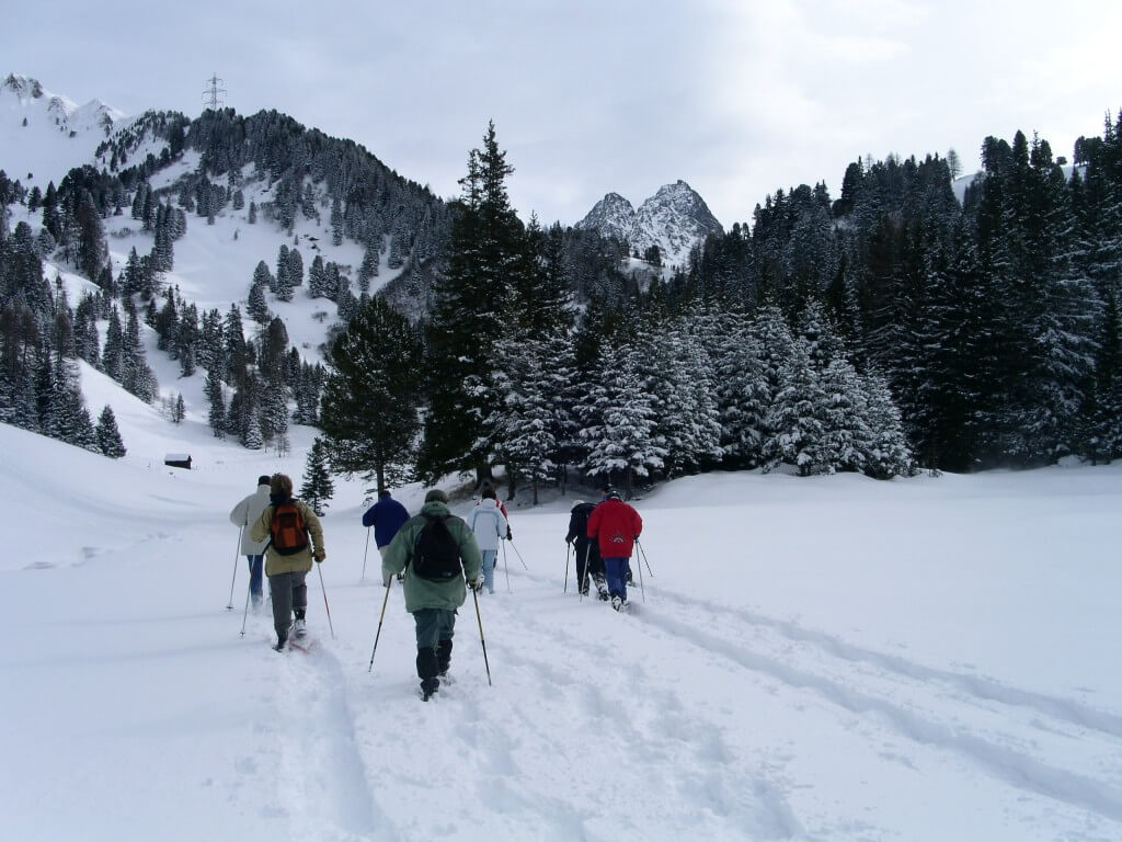 Schneeschu-Tour Schneeschu-Tour.
