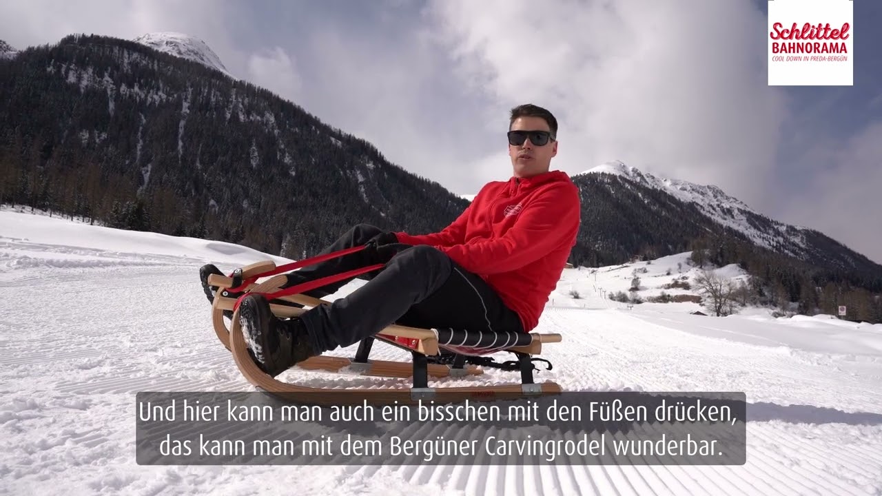 Wie man schlittelt. Wie man schlittelt.